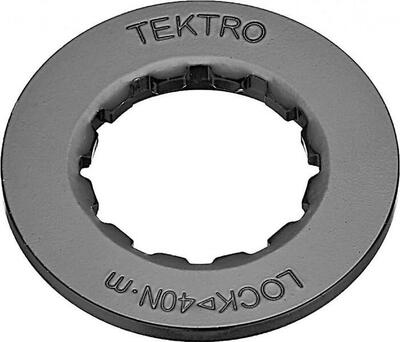 Tektro lockring rotor centerlock steekas ø12mm van staal
