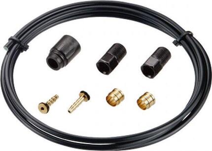 Tektro kit de durite pour frein à disque noir Kevlar 1800 mm