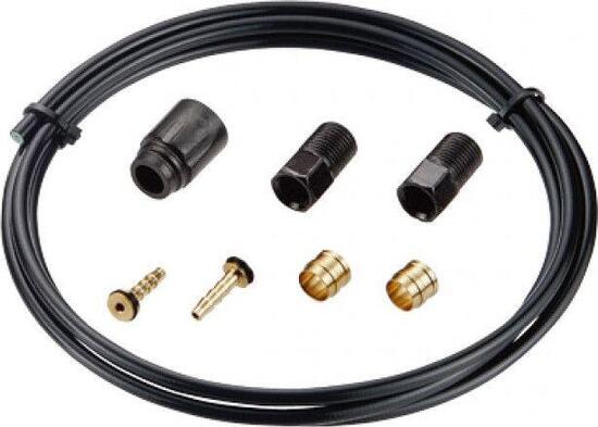 Tektro kit de durite pour frein à disque noir Kevlar 1800 mm