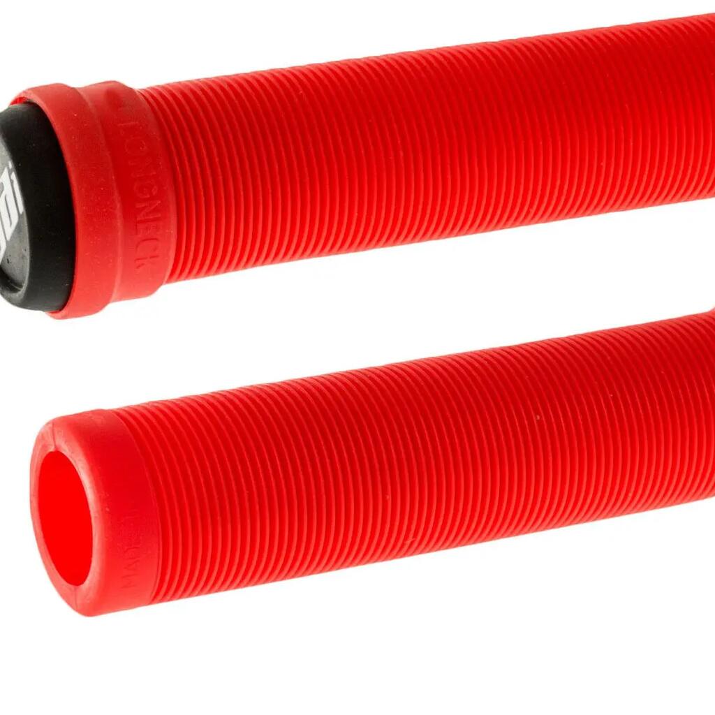 ODI longneck ST Grips Flangeless Fire Red