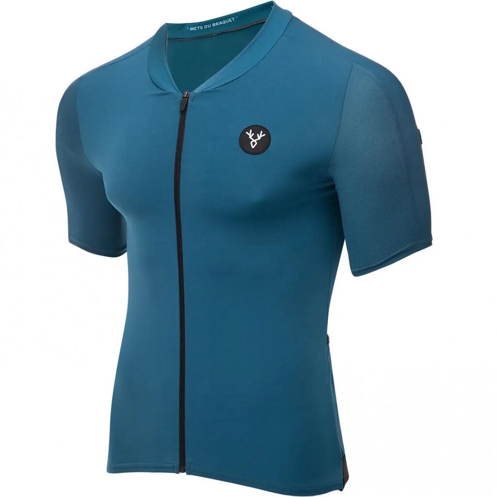 LeBram Allos Short Sleeve Jersey Blue Pelforth Aero Cut