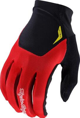 Troy lee designs ace 2 red long gloves