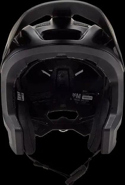 Casque Fox Dropframe Pro Noir Mat 3/7