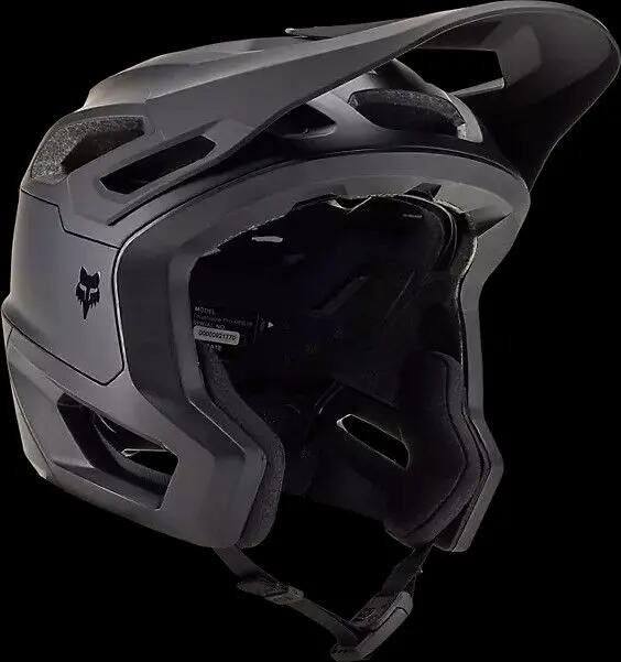 Casque Fox Dropframe Pro Noir Mat 2/7
