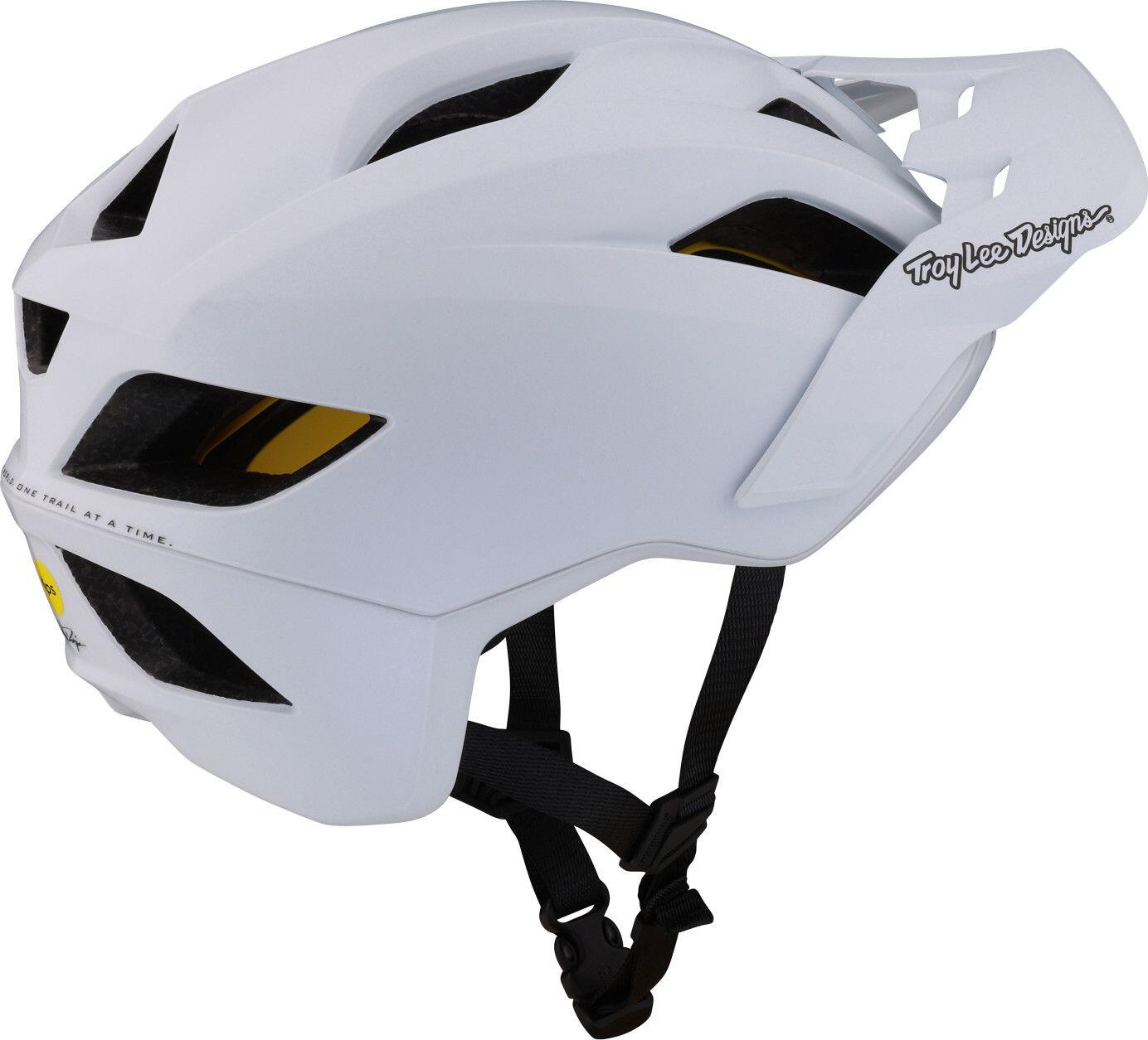 Troy Lee Designs Flowline Orbit Mips Helm Wit 3/5