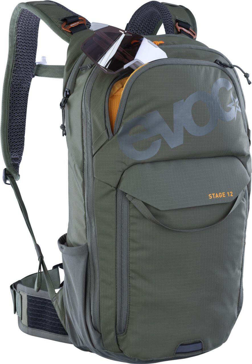 Evoc Stage 12L MTB Rucksack Green 3/7