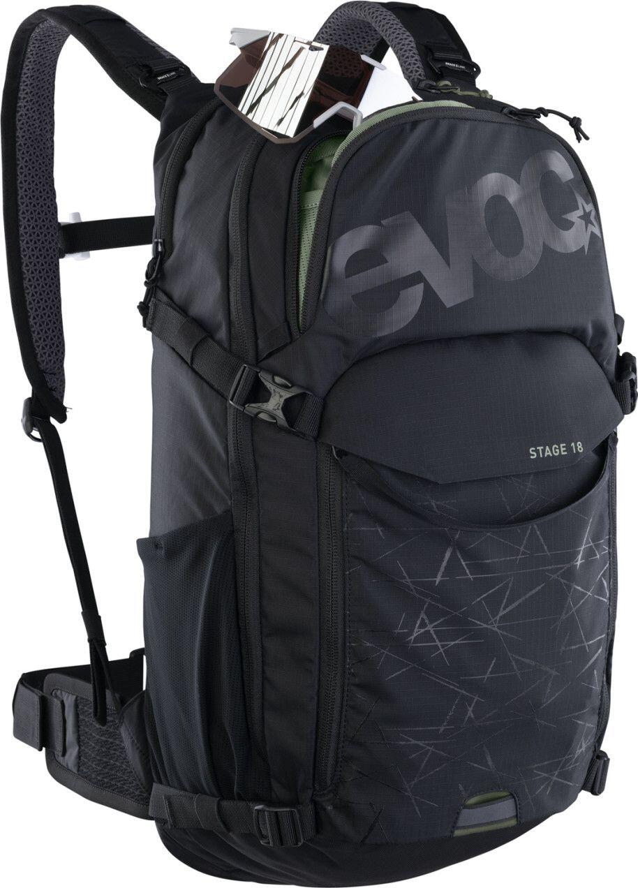 Evoc Stage 18L MTB Rucksack Black 3/7