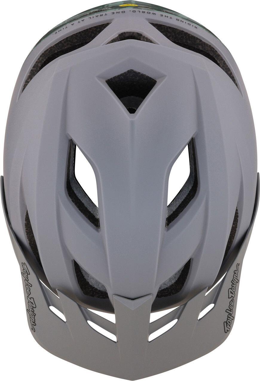 Casque Troy Lee Designs Flowline SE Mips Radian Camo Gris/Vert 4/5