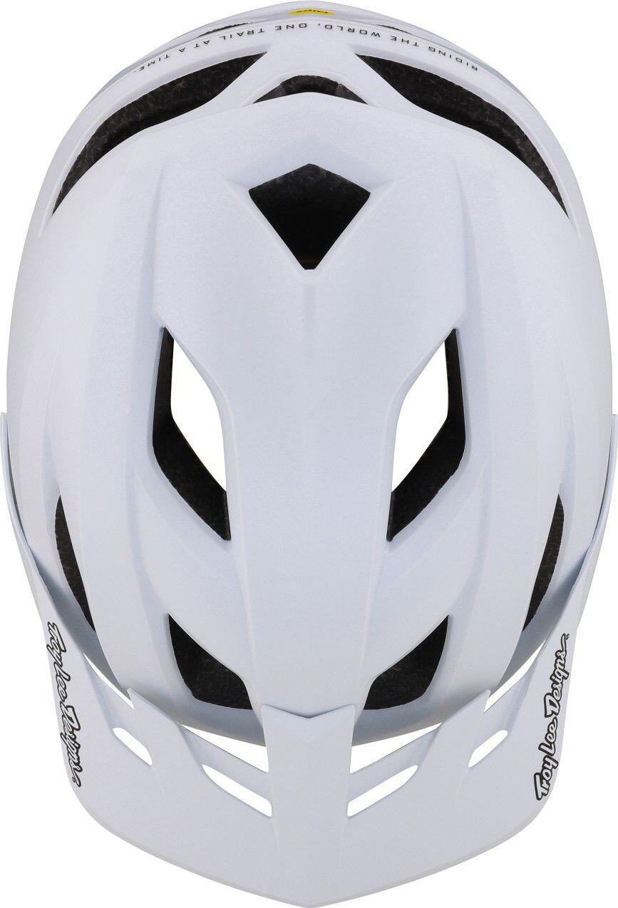 Troy Lee Designs Flowline Orbit Mips Helm Wit 4/5