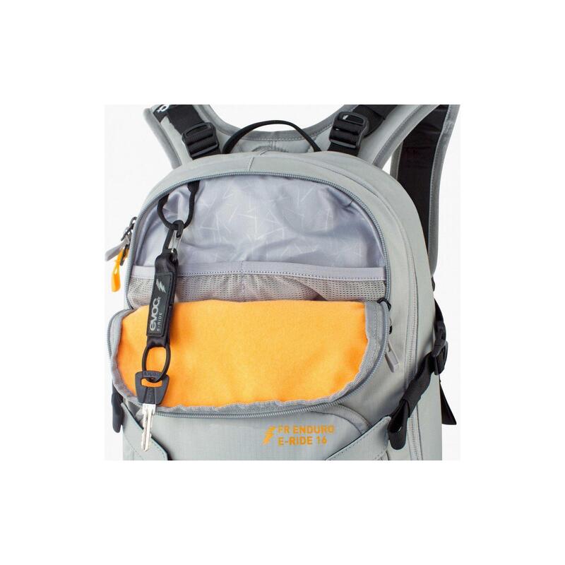 Plecak rowerowy Evoc FR Enduro E-Ride 16 - stone/bright orange