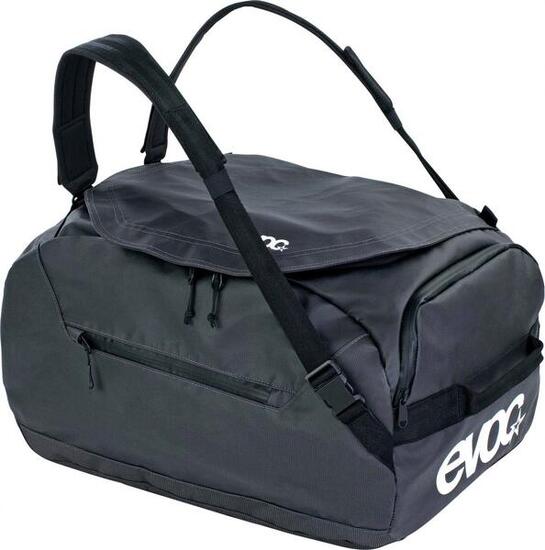 EVOC Duffle Bag 40 Carbon Grey Schwarze Sporttasche