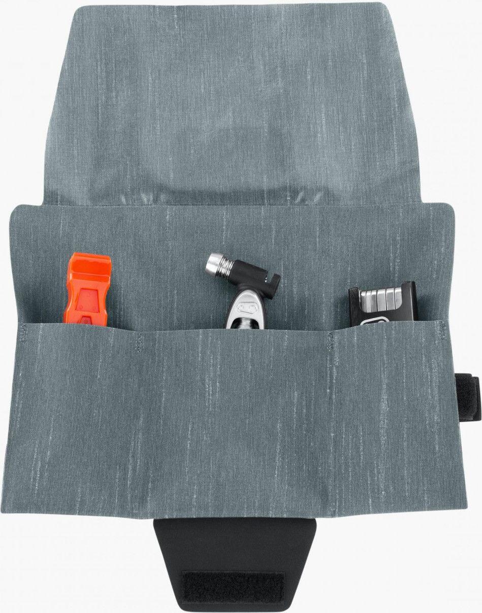 Bolsa de sillín Evoc Toolwrap WP Gris Acero 5/7