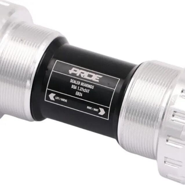 Pride Racing EB24 Sealed Bottom Bracket Silver