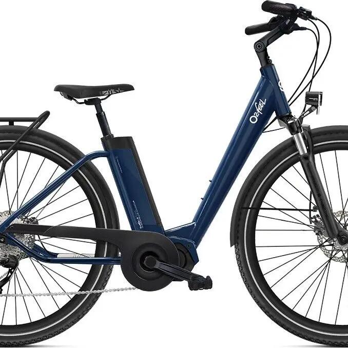 O2 Feel iVog Explorer Boost Univ 4.1 Shimano Altus 9V 360 Wh 27.5'' Bleu Boréal