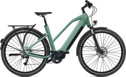 VTC Électrique O2 Feel iSwan Explorer Boost 6.1 Mid Shimano Alivio 9V 432 Wh 27.