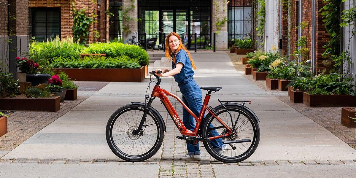 Elektrische Stadsfiets O2 Feel Vern Urban Power 7.1 Mid Shimano Alivio 9V 720 Wh 2/2