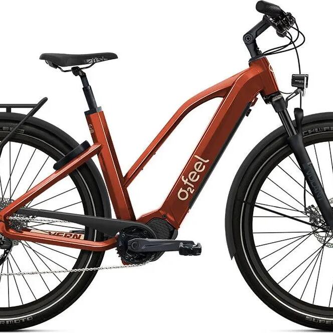Electric City Bike O2 Feel Vern Urban Power 7.1 Mid Shimano Alivio 9V 720 Wh 27.