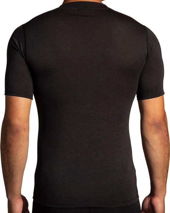 T-Shirt Running Brooks High Point Short Sleeve Noir Homme 2/6
