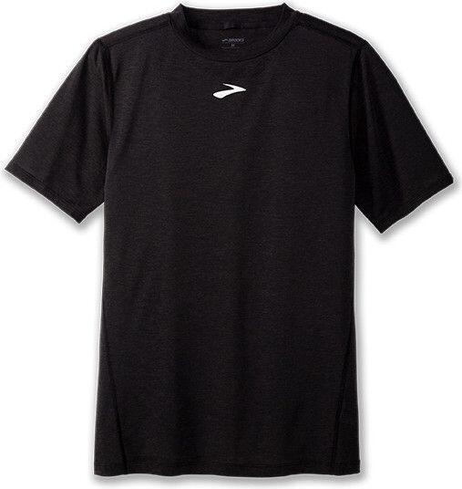 T-Shirt Running Brooks High Point Short Sleeve Noir Homme 5/6