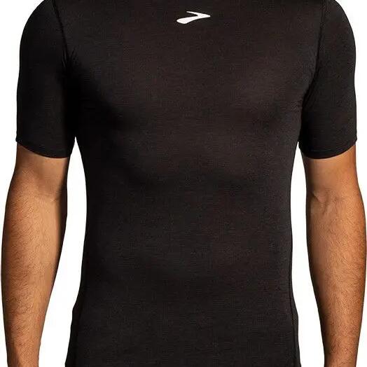 Brooks High Point Short Sleeve Jersey Black Men's