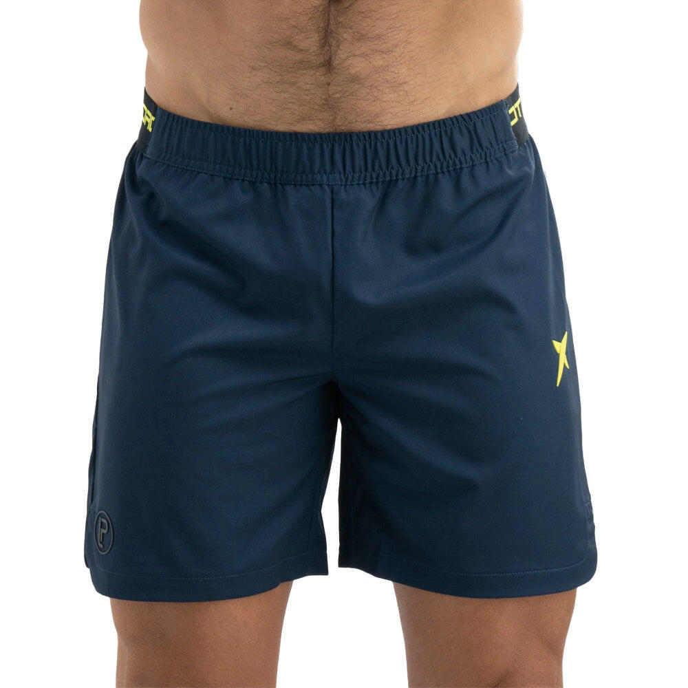 Pantaloncini tecnici Drop Shot Zaven da uomo di colore blu lime 6/7
