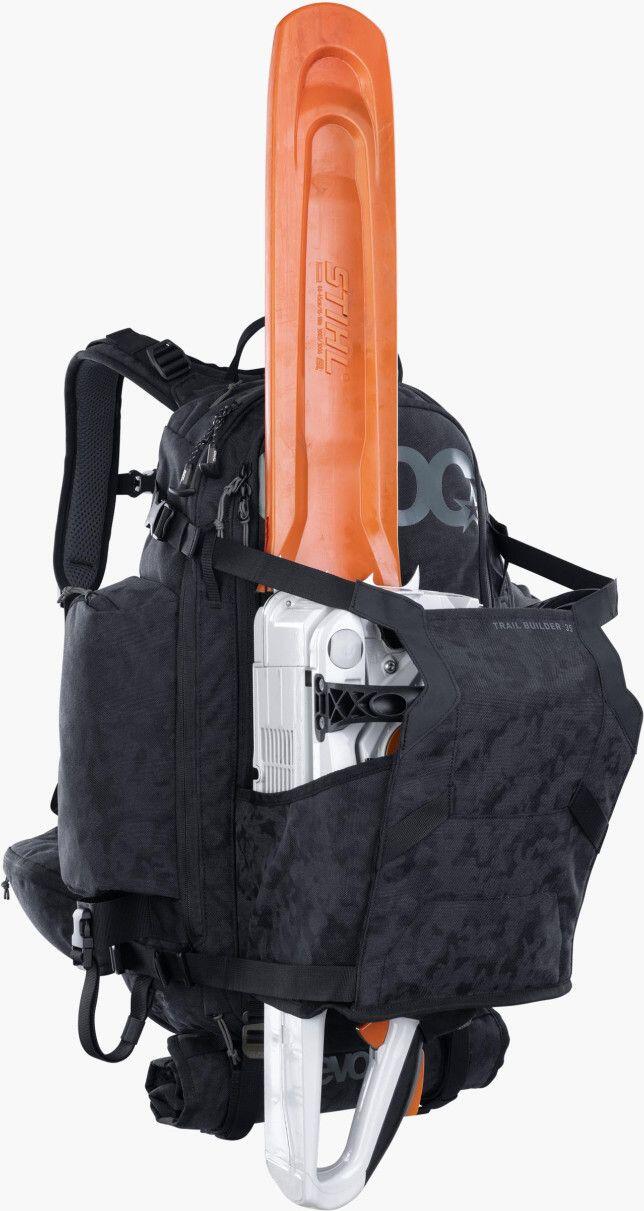Evoc Trail Builder 35L Backpack Black 3/7