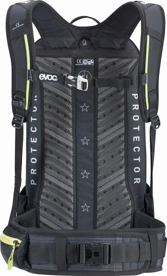 Sac à Dos Evoc Protector Enduro Blackline 16 Noir Jaune 2/7