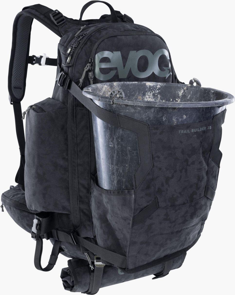Evoc Trail Builder 35L Backpack Black 5/7