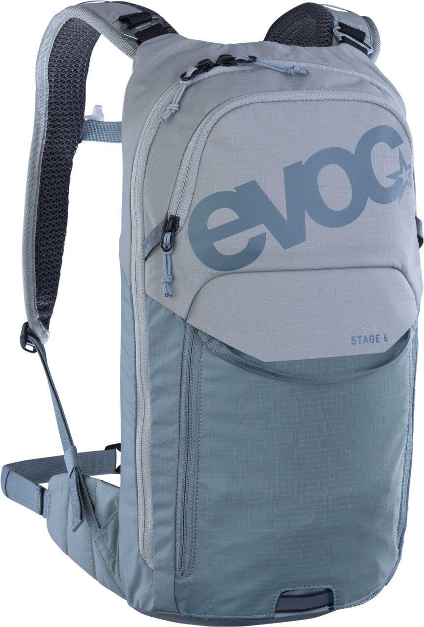 Plecak rowerowy Evoc Stage 6 - stone/steel