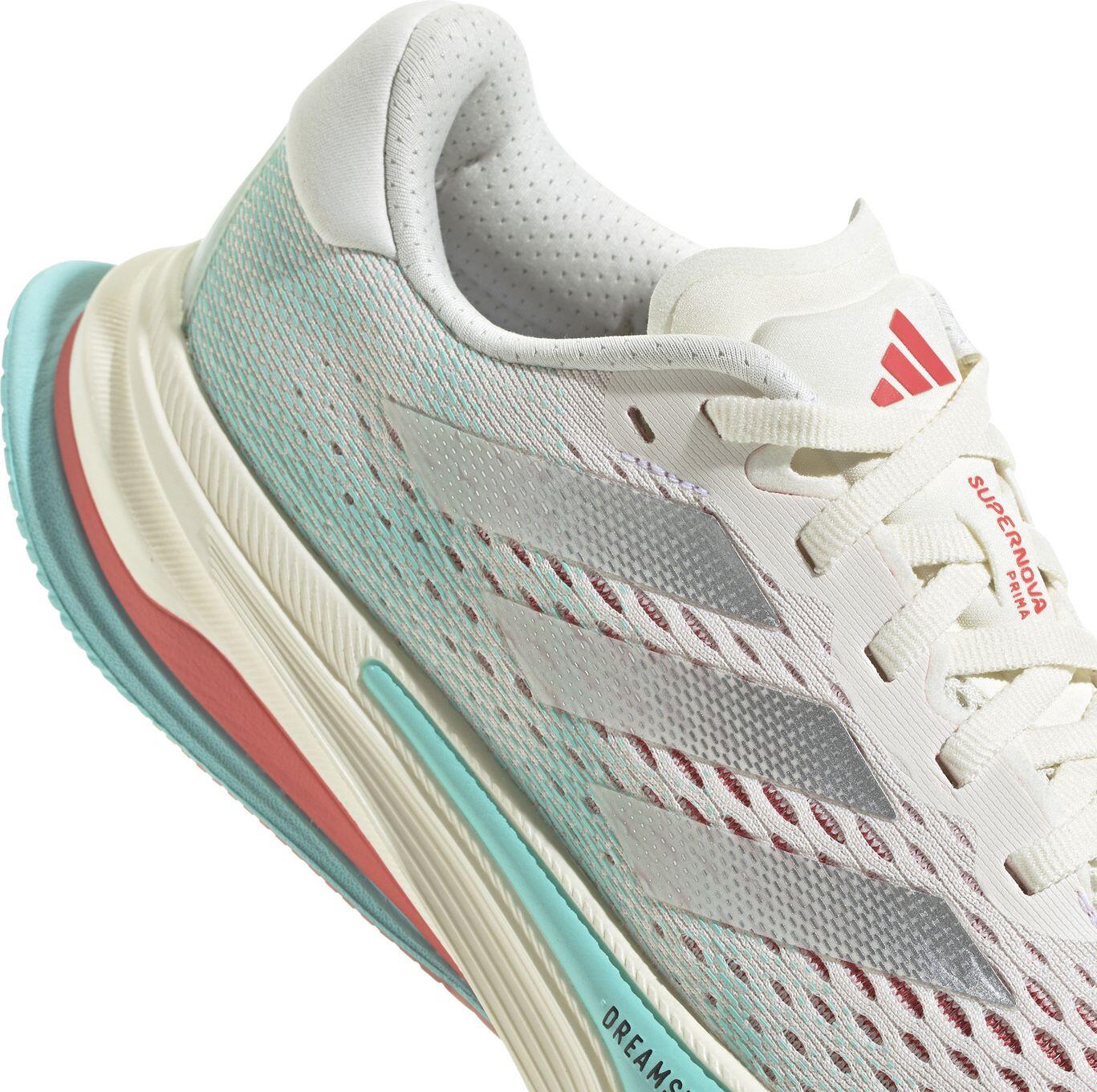 Chaussures Running adidas Supernova Prima Blanc/Bleu Femme 5/7