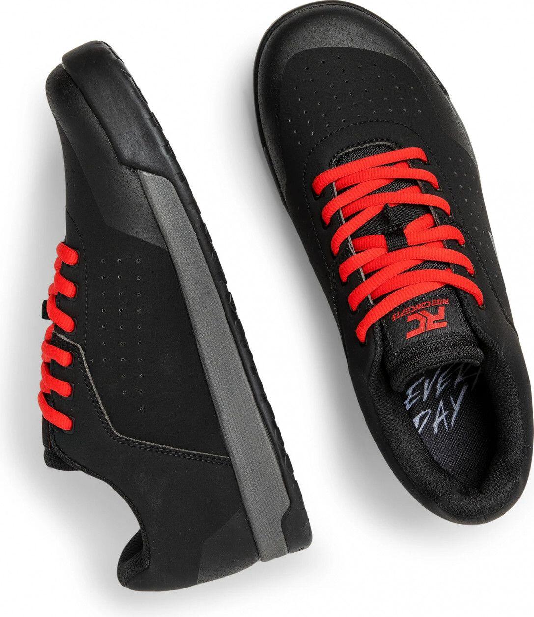 Ride Conceptsion Hellion Shoes Black/Red 4/5