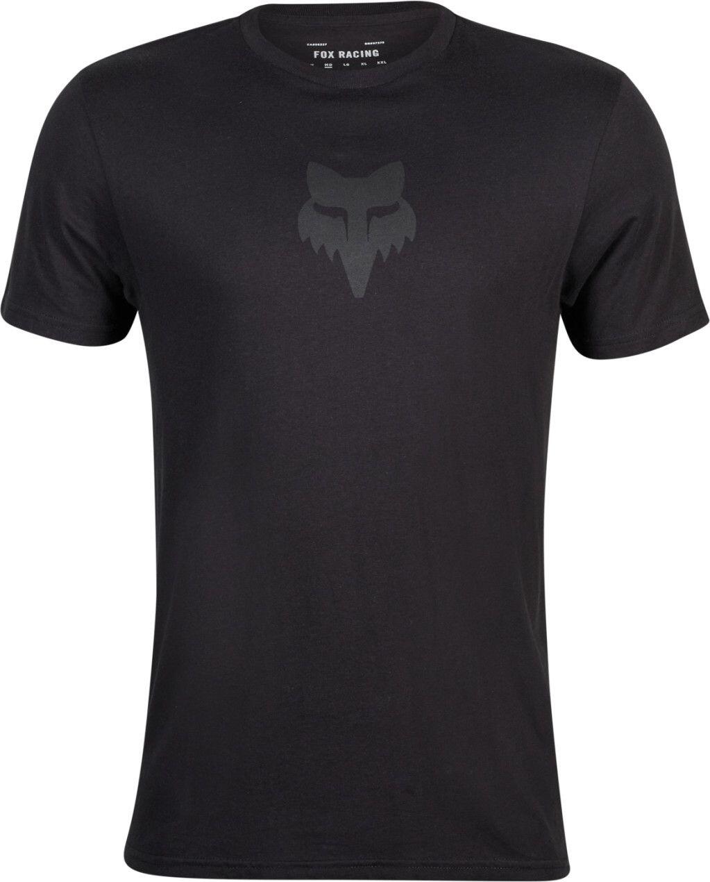 T-Shirt Manches Courtes Fox Head Premium Noir 1/5