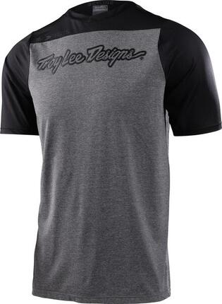 Maillot VTT ultraléger manches courtes SKYLINE Gris Homme