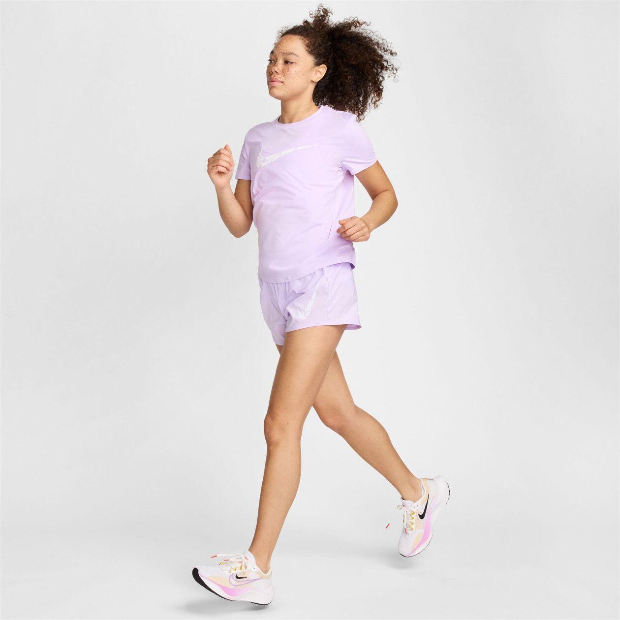 Nike One Swoosh Women's Purple Short-Sleeve Jersey 4/5