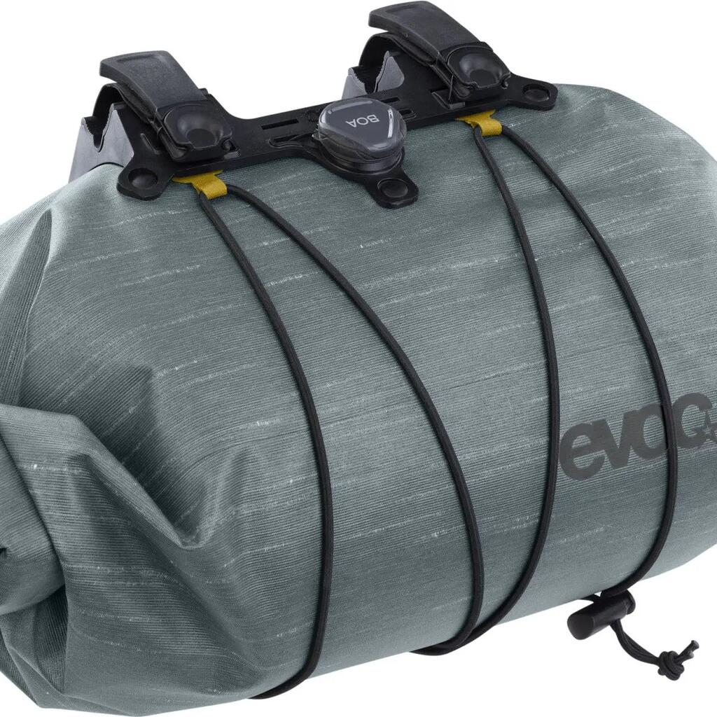 Evoc Boa WP 9L Handlebar Bag, Green-Gray