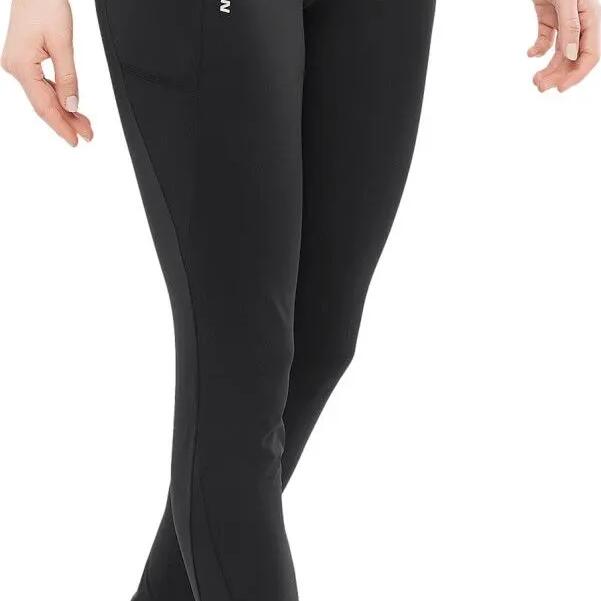 Women's Thermal Tights Salomon Cross Warm Black