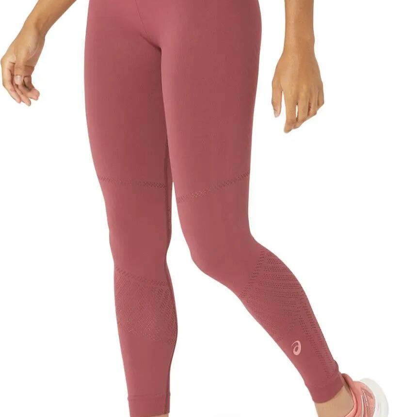 Asics Women's Seamless Long Tights Red