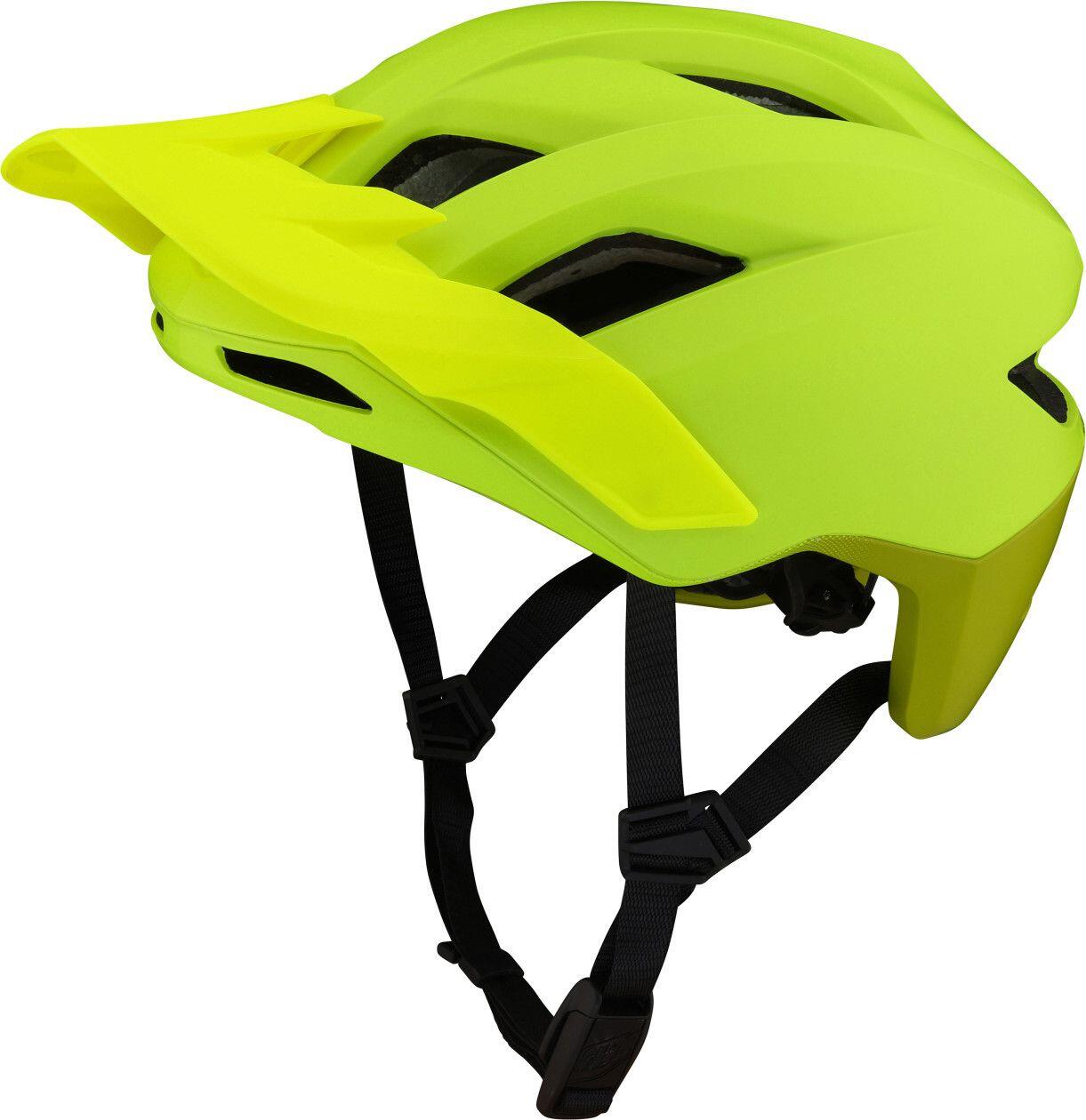 Troy Lee Designs Flowline SE Mips Radian Yellow Helmet 3/5