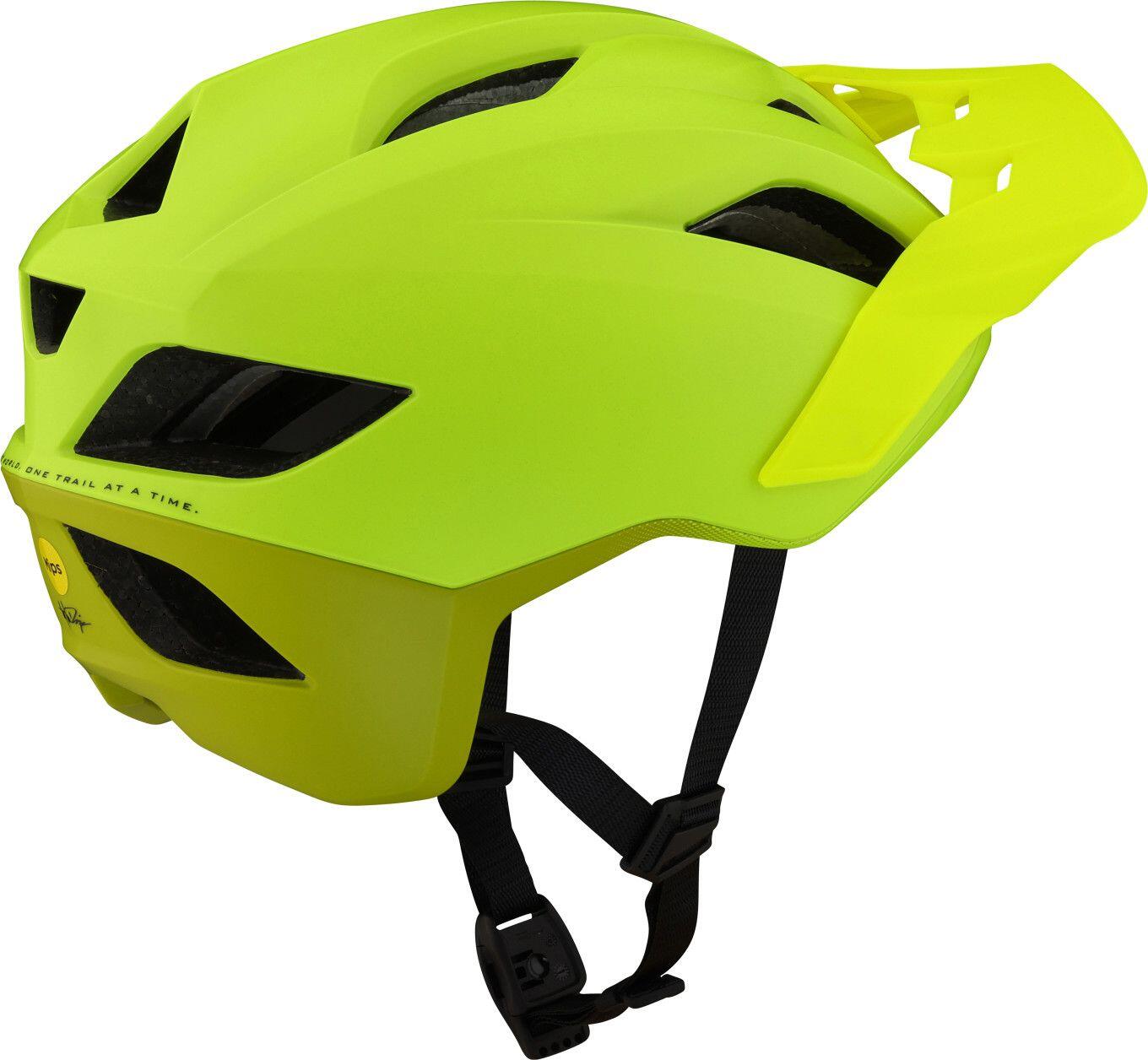 Troy Lee Designs Flowline SE Mips Radian Yellow Helmet 2/5
