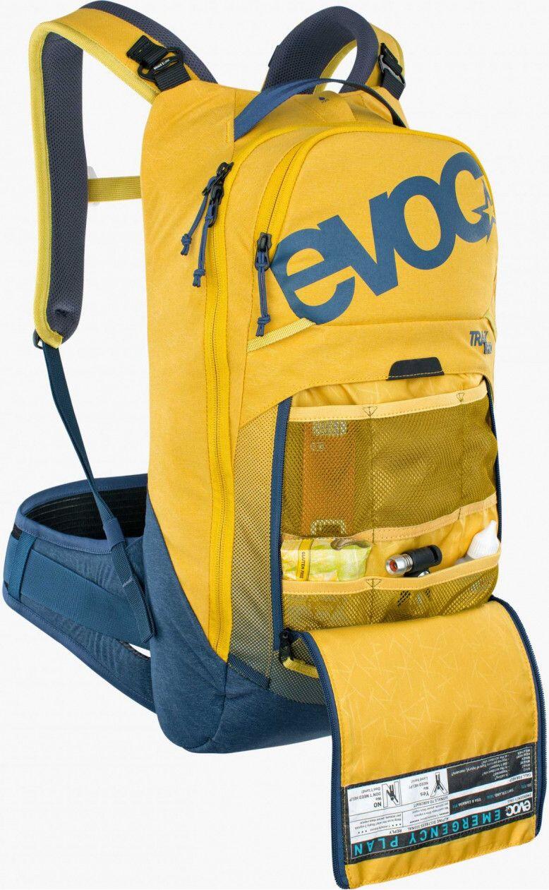 Plecak rowerowy Evoc Trail Pro 10 - curry/denim 3/7