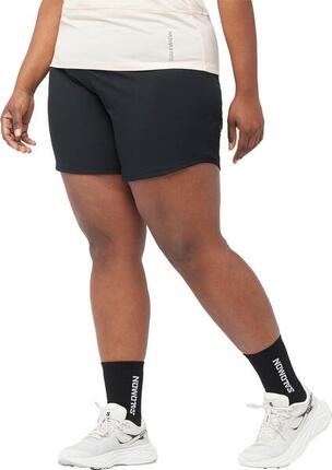 Short Salomon Cross Run 5in Noir Femme