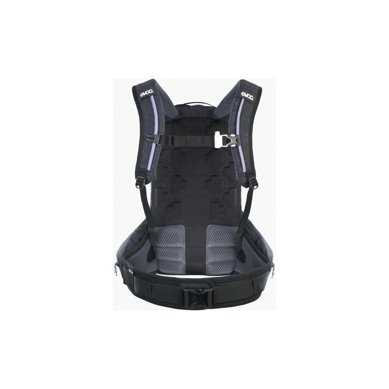 Rucsac de ciclism Evoc Trail Pro 12 cu protecție pentru spate gri