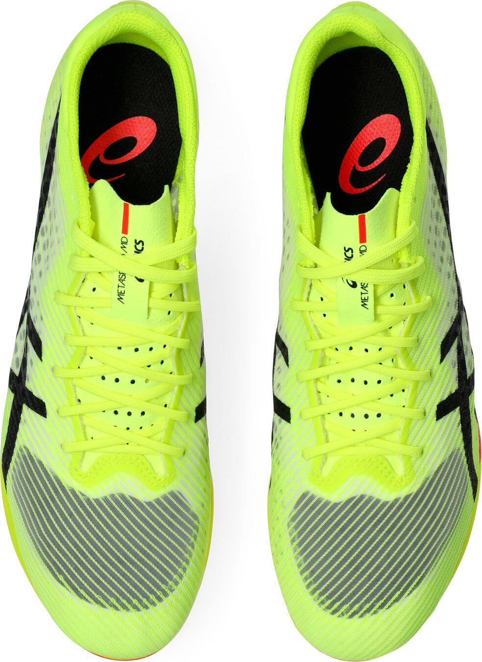 Zapatillas de Atletismo Unisex Asics Metaspeed MD Paris Amarillo/Rojo 3/7