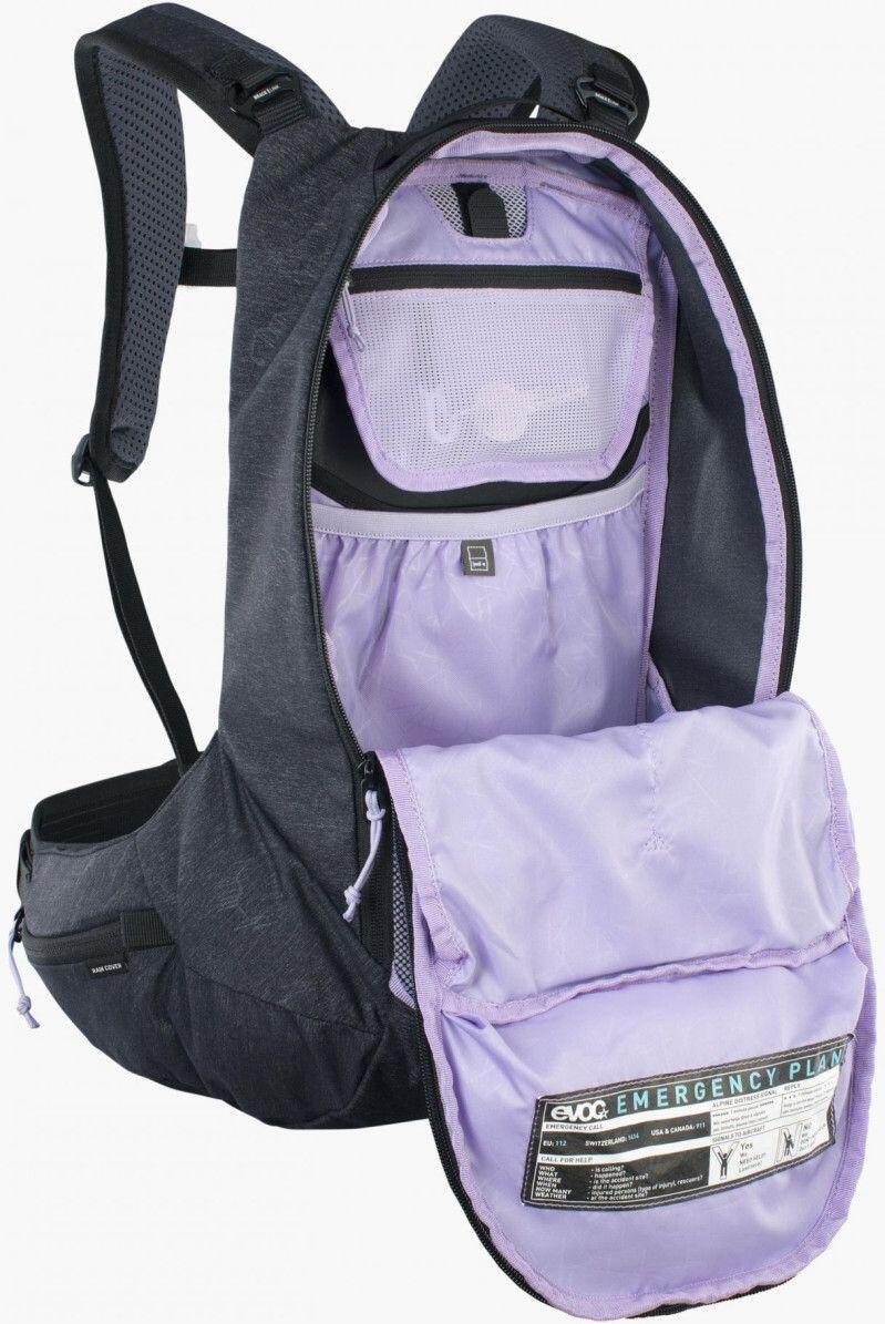 Zaino Evoc Trail Pro SF 12L Grigio Scuro 4/7
