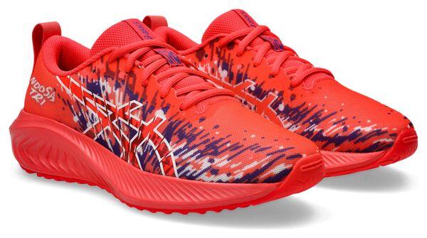Chaussures Running Asics Gel-Noosa Tri 16 GS Rouge/Violet Enfant 7/7