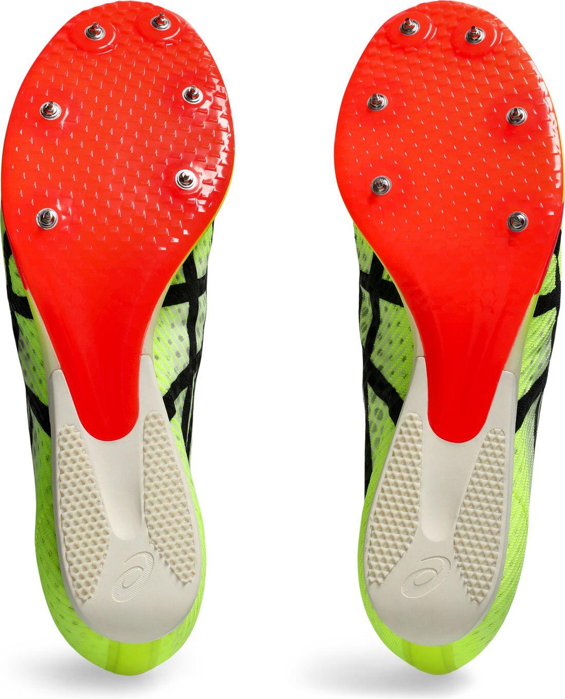 Zapatillas de Atletismo Unisex Asics Metaspeed MD Paris Amarillo/Rojo 4/7