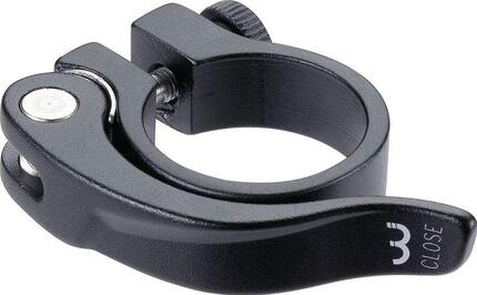 Collier de Selle BBB SmoothLever Serrage Rapide 28.6 Noir