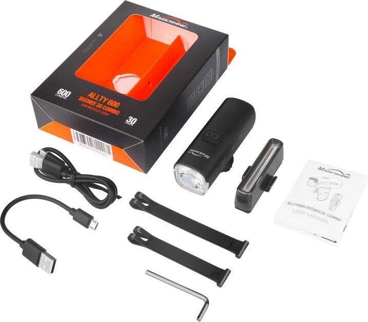 Kit d'Éclairages Avant et Arrière Magicshine Allty 600 V2.0 / Seemee 30 V2.0 2/5