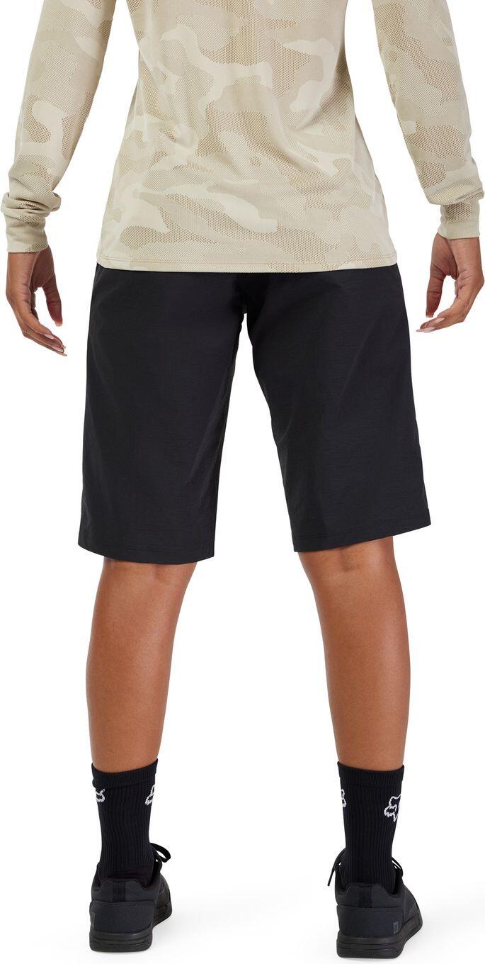 Pantaloncini MTB Fox Ranger foderati Donna Nero 2/6