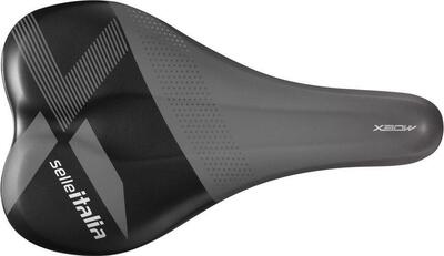 Selle italia x-bow ti 316 zadel grijs zwart